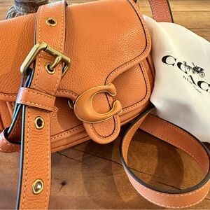 NWT New Coach | Tabby Messenger 19 Burnt Orange/Brass